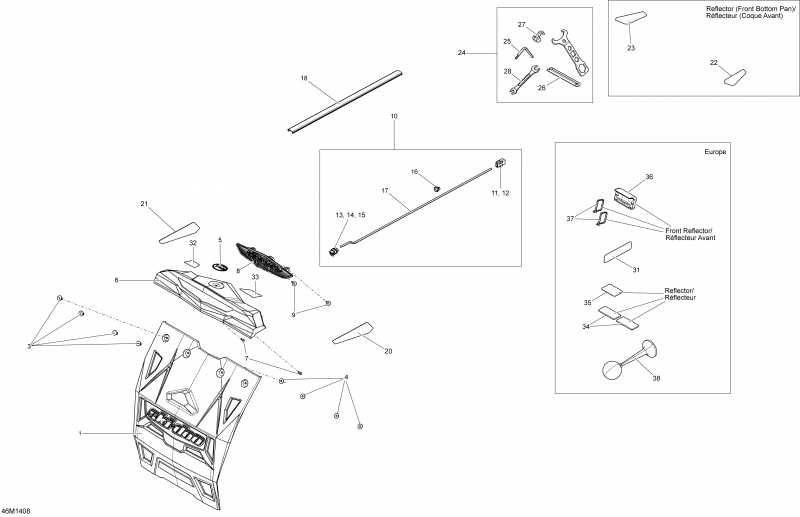  Ski-doo  FREERIDE 146, 800RE XM RS, 2014 - Utilities