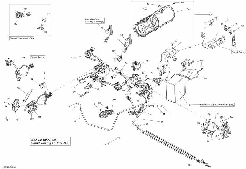  ski-doo  GSX LE 900ACE XS, 2014 - Electrical System