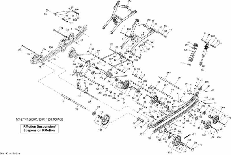 snowmobile BRP MXZ TNT 12004TEC XR, 2014  - 26m1415a