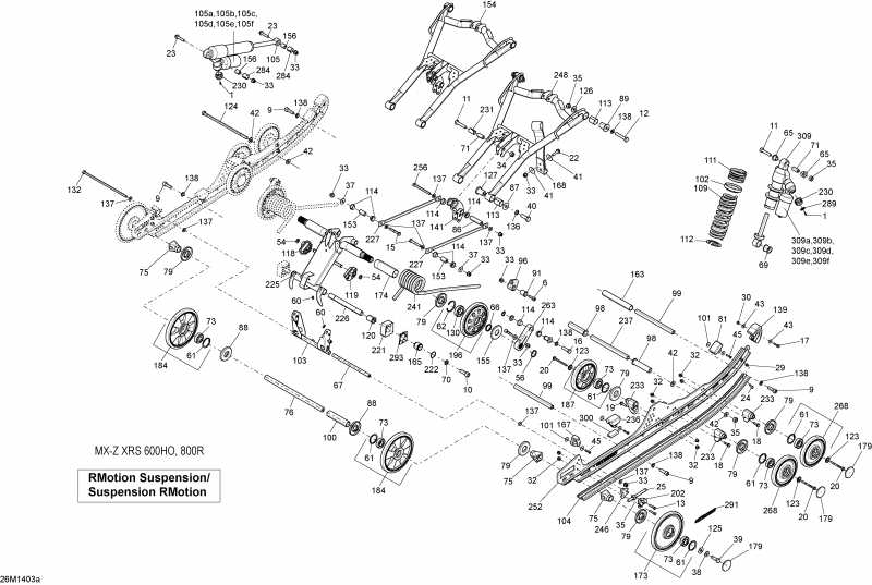 Skidoo MXZ X-RS 600HOE XS RS, 2014 - 26m1403a