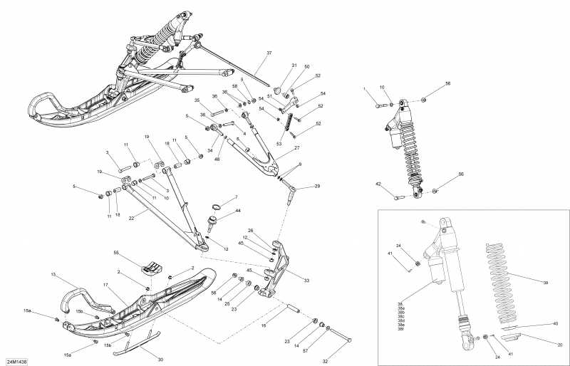 snowmobile BRP SkiDoo - 24m1438