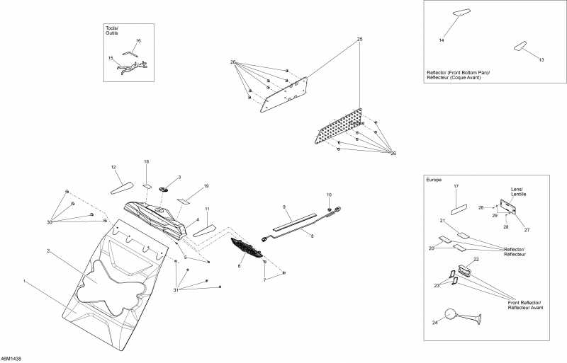snowmobile   MXZ X 600RS XS RS, 2014 - 46m1438