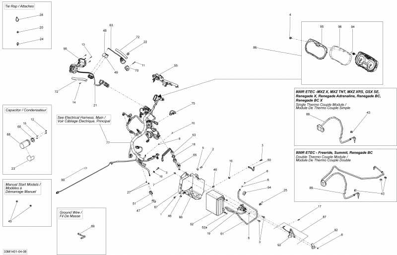 ski-doo - Electrical System 600hoetec