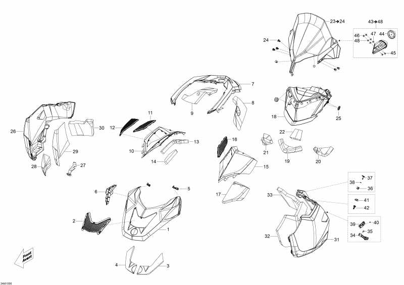 Skidoo Expedition LE 900 ACE, 2015 ������ - 34m1556