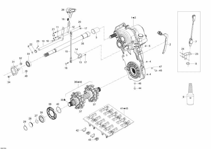  ski-doo Expedition SE 600 E-TEC, 2015 - 19m1554