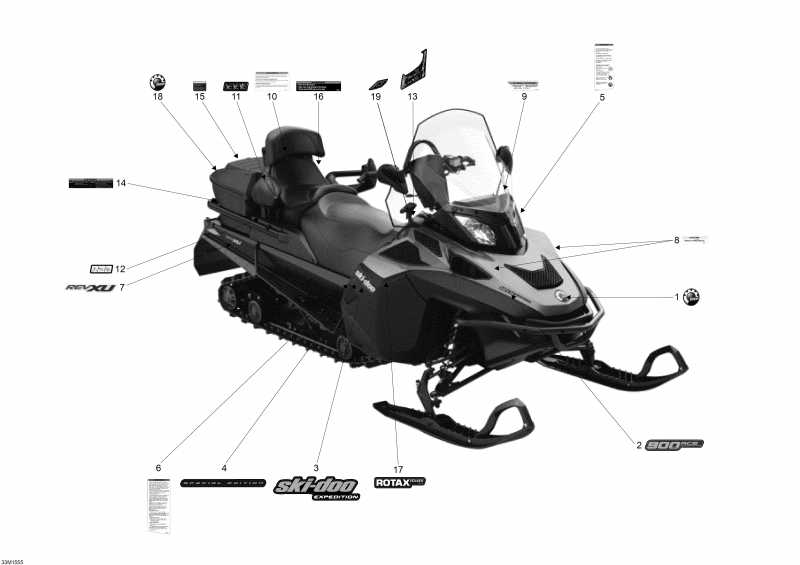 ski-doo Expedition SE 900 ACE, 2015 - 33m1555