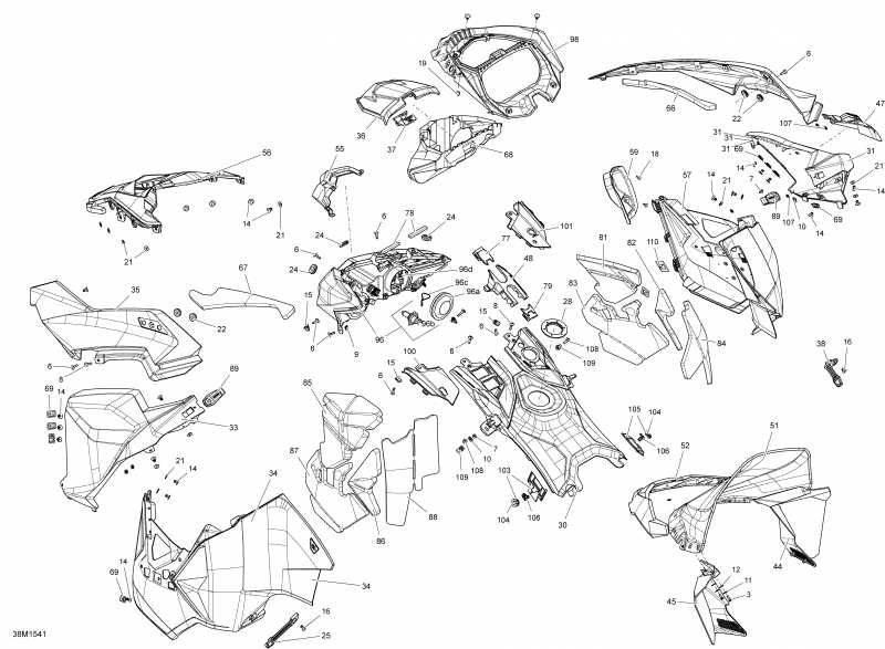 snowmobile Ski Doo Expedition Sport 900ACE XS154, 2015 ������ - 38m1541