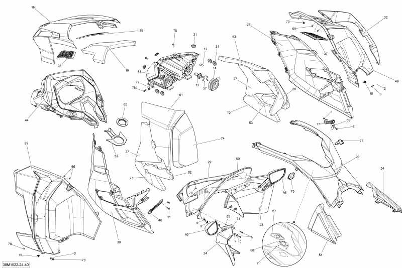 snowmobile ski-doo  Grand Touring LE 1200 XR137, 2015 - 38m1522