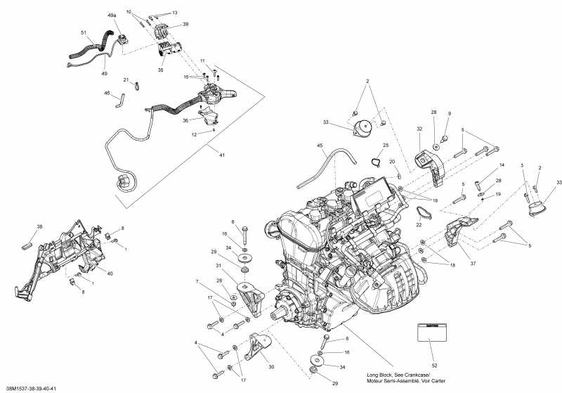 �������� Skidoo Grand Touring LE 900ACE XR137, 2015 - 08m1540
