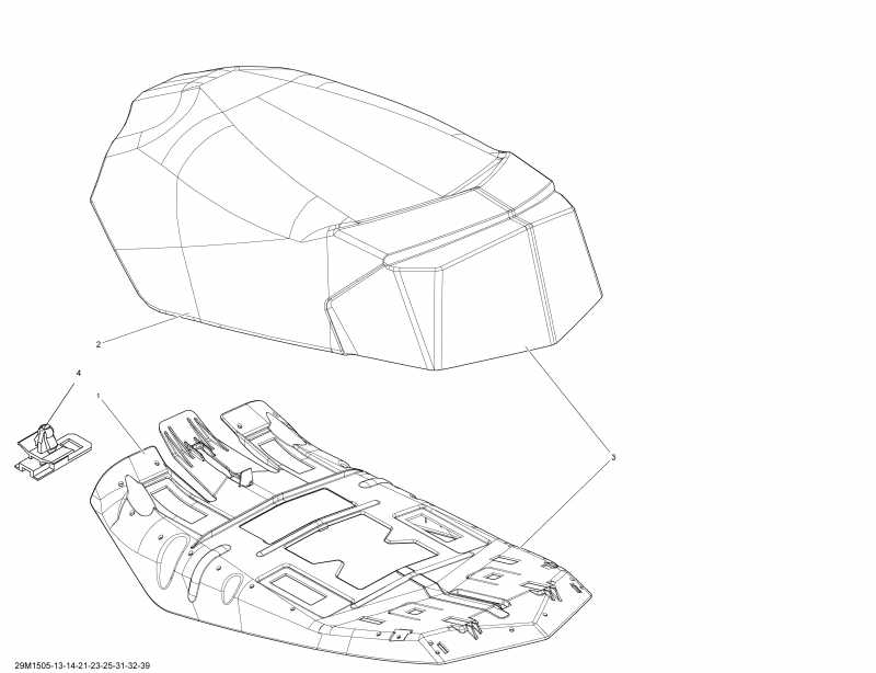  Ski Doo GSX LE 600HOETEC XS120, 2015  - 29m1505