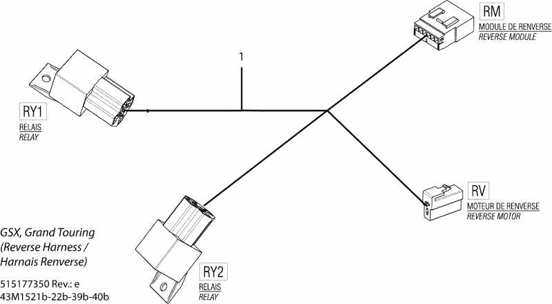 snowmobile   GSX SE 1200 XR137, 2015 - 43m1521b