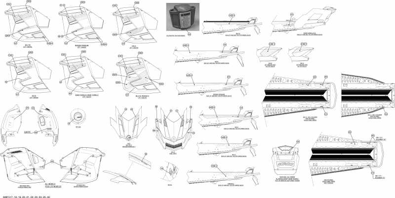 Ski Doo  GSX SE 800RETEC XR137, 2015 - 32m1525