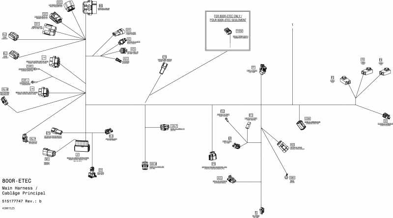 snowmobile  GSX SE 800RETEC XR137, 2015  - 43m1525