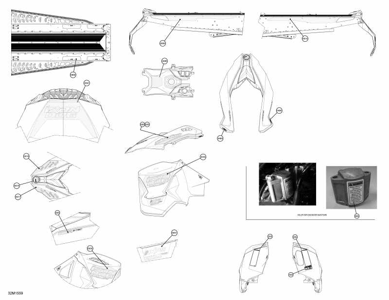 �������� Skidoo MXZ IRON DOG 600HO E-TEC, 2015 - 32m1559