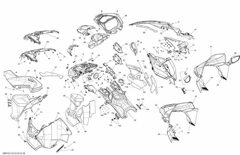  Skidoo MXZ TNT 900ACE XS120, 2015  - 38m1537