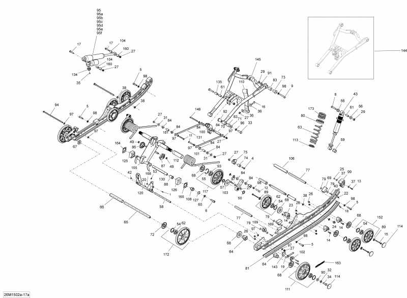 ski-doo MXZ X 1200 XR120, 2015 - 26m1517a