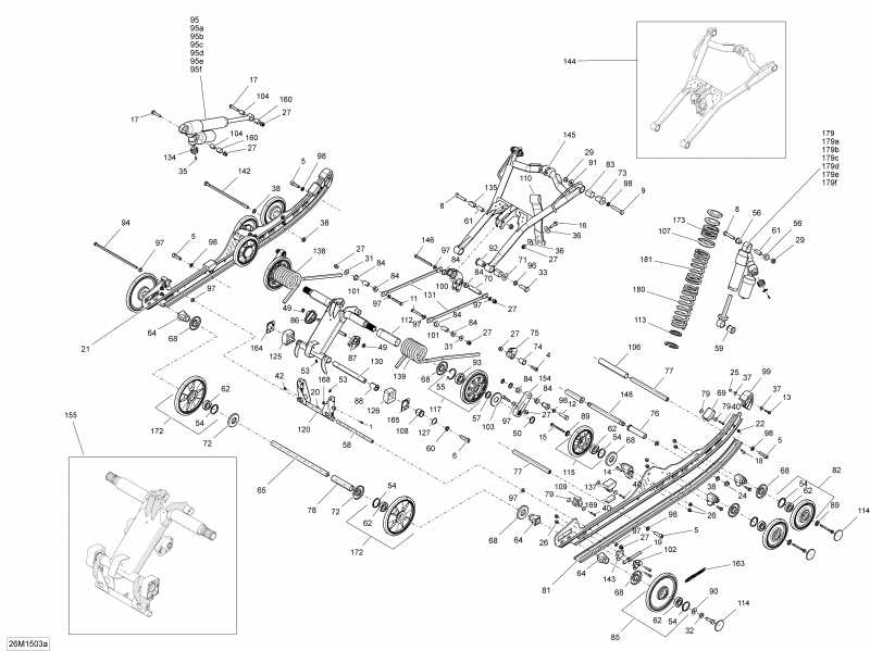snowmobile   MXZ XRS 600HOETEC XS-RS120, 2015 - 26m1503a