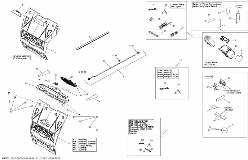 snowmobile   MXZ XRS 800RETEC XS-RS120, 2015 - 46m1503