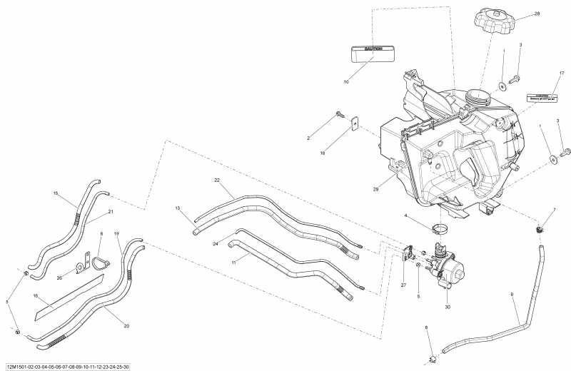  Ski-doo Renegade Adrenaline 600HOETEC XS137, 2015  - 12m1506