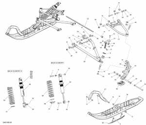 07-     _24m1508 (07- Front Suspension And Ski _24m1508)