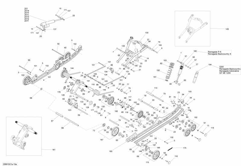 snowmobile BRP SkiDoo - 26m1519a