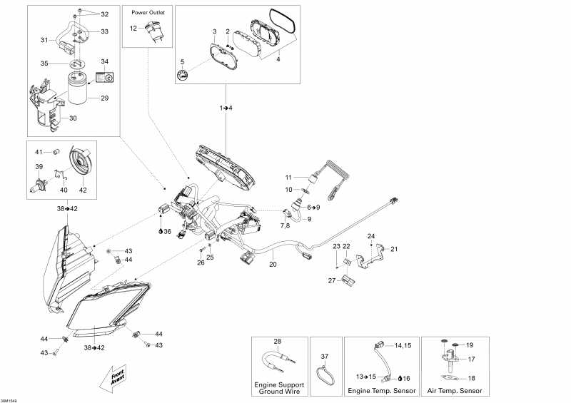 BRP Skandic SWT 600 E-TEC, 2015 - 38m1549