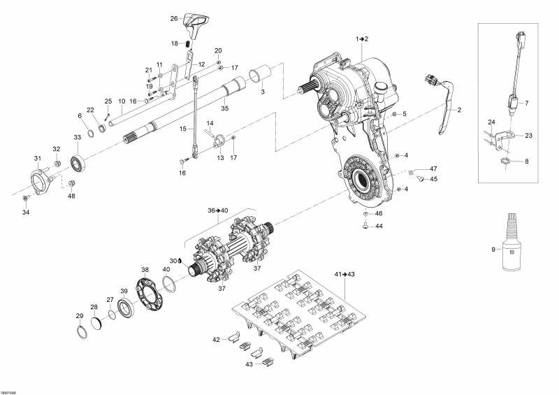  Skidoo Skandic WT 550, 2015 - 19m1546