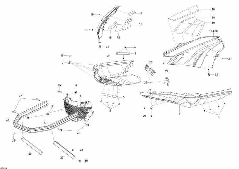  Skidoo Skandic WT 600 E-TEC, 2015 - 30m1548