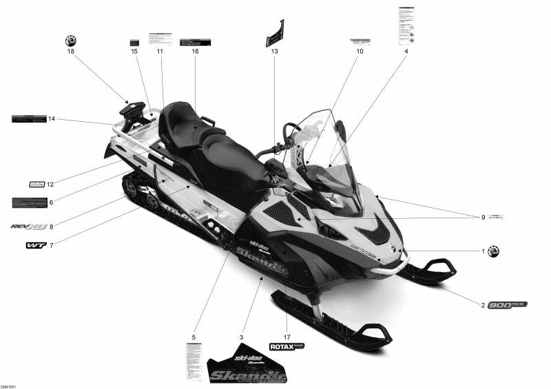 BRP Skandic WT 900 ACE, 2015  - 33m1551