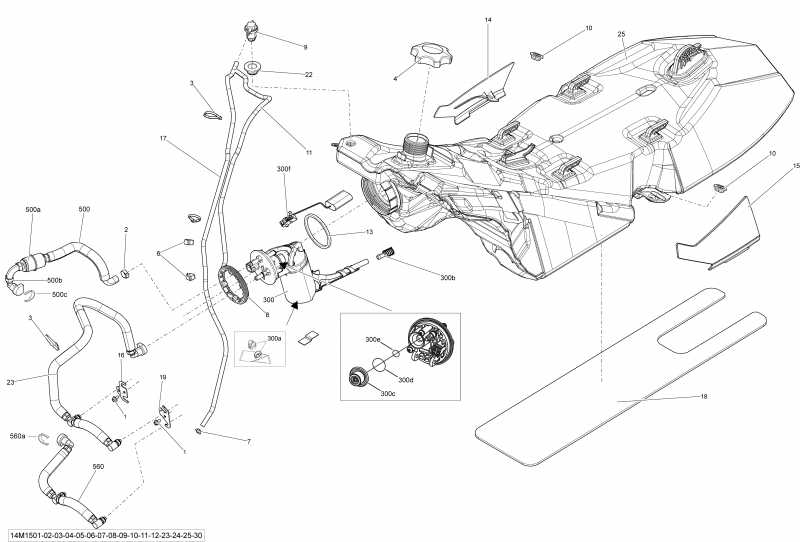 ski-doo  Summit SP 600HOETEC XM-146, 2015 - 14m1512