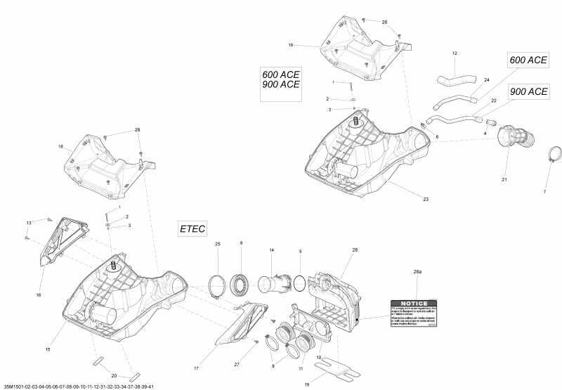 �������� SKIDOO ����������� Summit X 800RETEC XM-146, 2015 - 35m1511