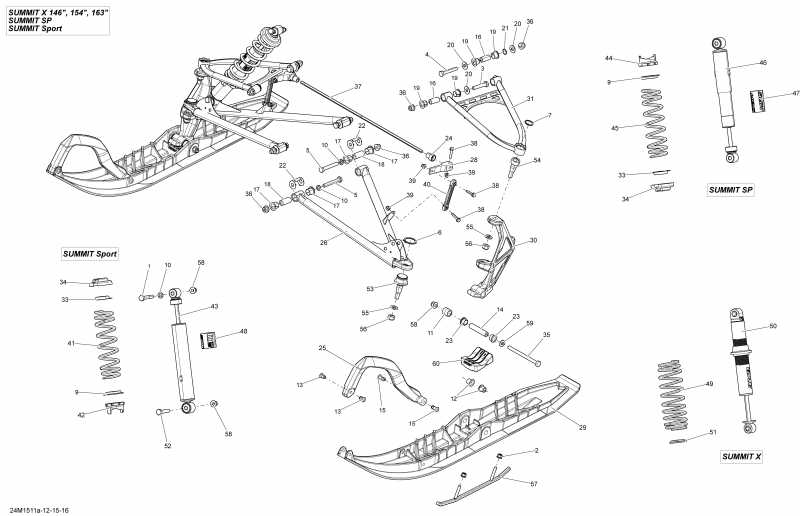 snowmobile ski-doo - 24m1511a