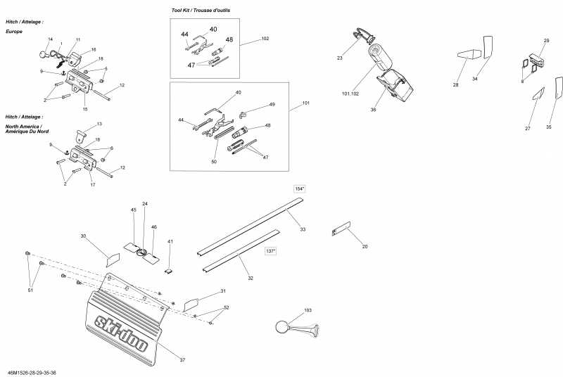 snowmobile Skidoo ����������� Tundra LT 600ACE XU154, 2015 - 46m1536