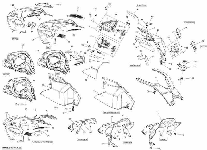   Tundra Xtreme 600HOETEC XU-154, 2015  - 38m1530