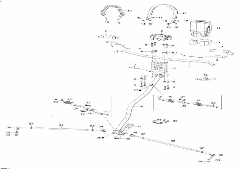  Skidoo  EXPEDITION - LE-SE-Xtreme 2-STROKE, 2016 - Steering System