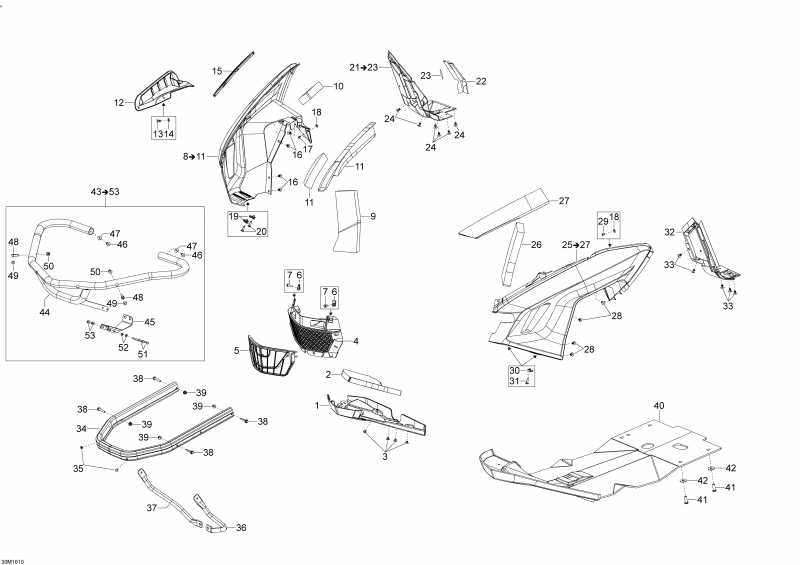 snowmobile BRP -  