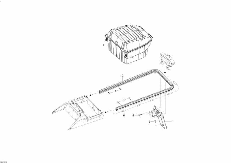  SKIDOO  EXPEDITION - LE-SE-Xtreme 2-STROKE, 2016 - Cargo Rack