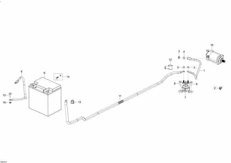 BRP EXPEDITION - LE-SE-Xtreme 2-STROKE, 2016 - Battery And Electric Starter