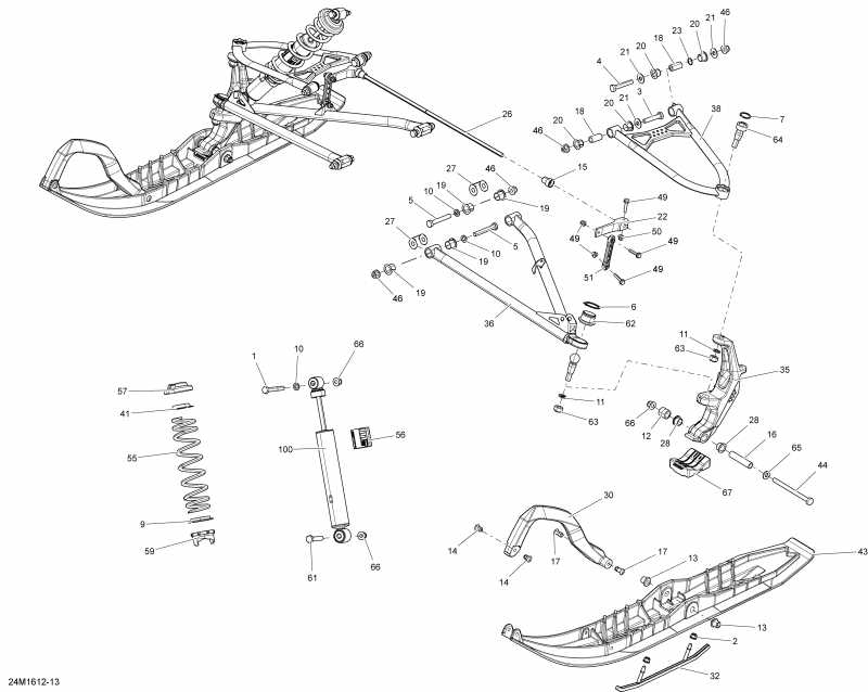  - Front Suspension And Ski