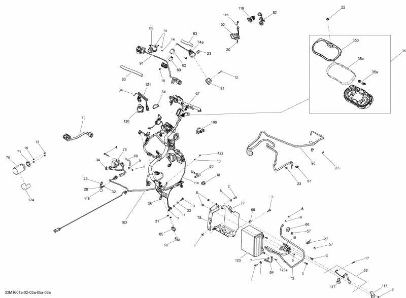 snowmobile   FREERIDE, 2016 - Electrical System