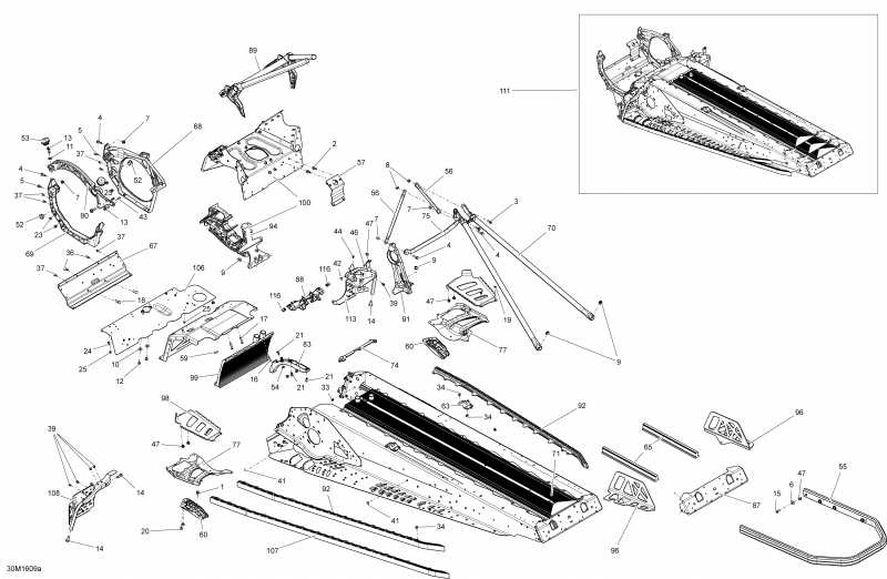 BRP SkiDoo GRAND TOURING - 4-STROKE, 2016 ������ - Frame 1200 4-tec