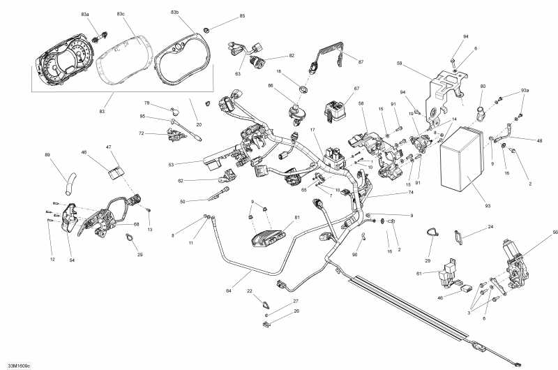  BRP SkiDoo - Electrical System 900 Ace