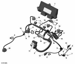 10-     Electronic Module - 1200itc 4-tec (10- Engine Harness And Electronic Module - 1200itc 4-tec)