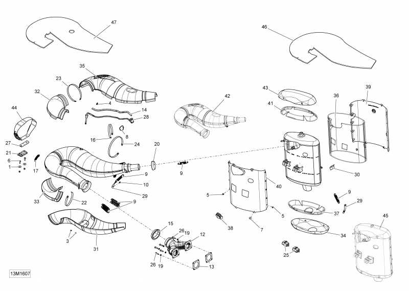  Ski-doo - Exhaust System