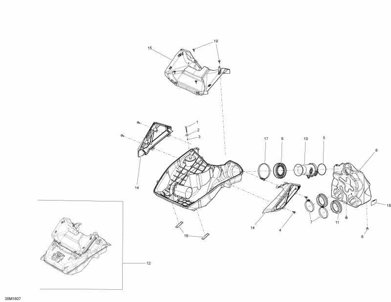  SKIDOO - Air Intake System