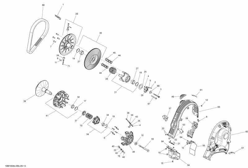  Skidoo - Pulley System 600-900 Ace