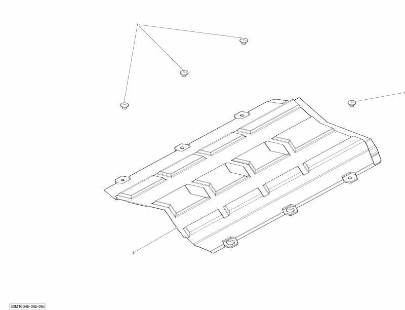  ski-doo  RENEGADE - 4-STROKE, 2016 - Luggage Rack 900 Ace