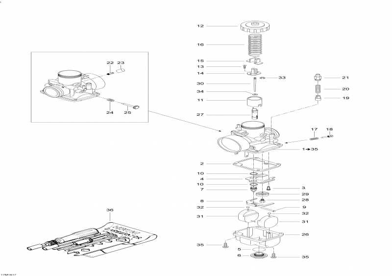  SKIDOO  SKANDIC - 2-STROKE, 2016 -  550f