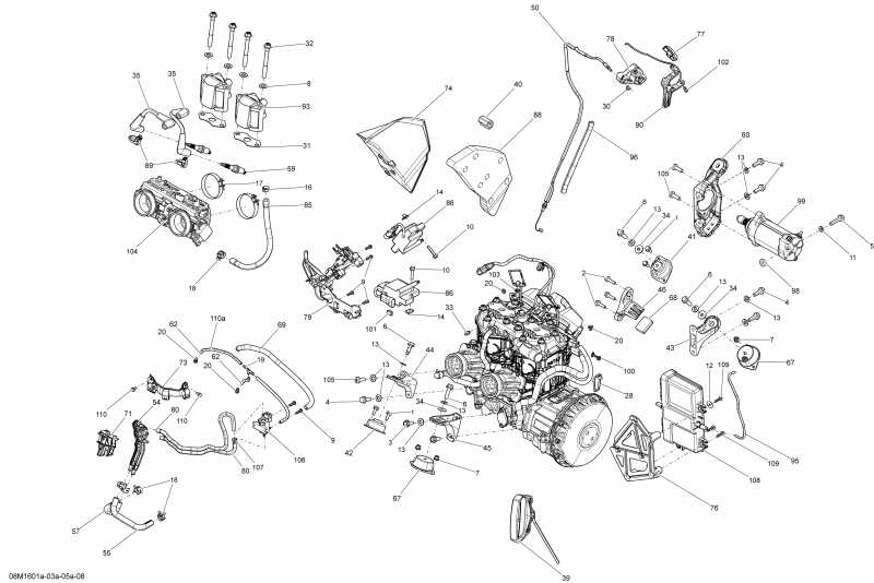 snowmobile Skidoo SUMMIT, 2016  -  600ho Etec