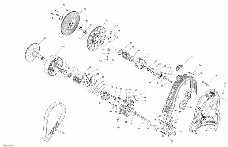   SUMMIT, 2016  - Pulley System 600 Carb